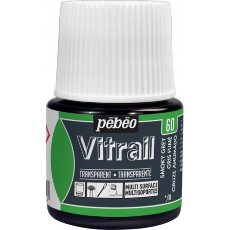 Pebeo Vernice Vitrail Grigio Fumé 45 ml