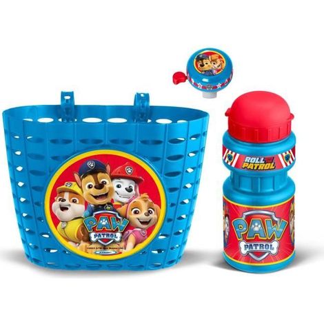 Set ludico comprendente un cesto + un bidone + una campanella - PAW PATROL - PAT PATROUILLE