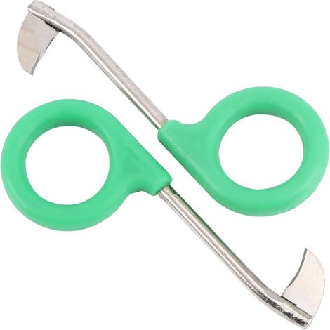 Coupe-Anneau à Bords Fins Taille 5 2pcs Acier Outil de Jardinage Vert, pour Vigne et Fruit Tropical, Coupe Rapide sans Blesser L’arbre, Usage Jardinage (1/5)