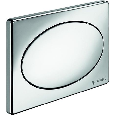 Placa de mando WC para módulos de montaje, start-stop blanco SCHELL