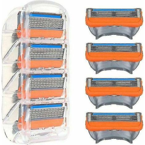 Gillette Fusion5 Rasierklingen für Männer mit Präzisionstrimmer, 8er-Pack Ersatzklingen (geeignet für den Briefkasten) (1/5)