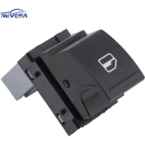5ND959855A is suitable for power window regulator switches in Volkswagen Passat, Jetta, and Tiguan vehicles. (1/4)