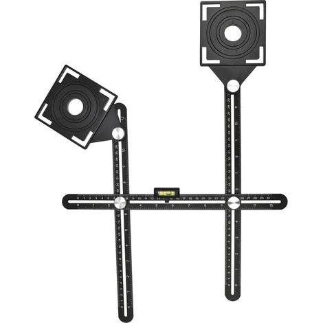 Gabarit pour trous de carrelage, 2 têtes (50)