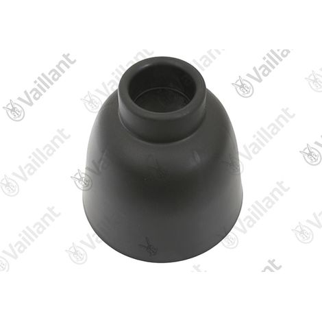 VAILLANT Tapa de humos con clips de fijación Conexión a 80 PP (rígido) 60/100 u.w. Vaillant-Nr. , 068956