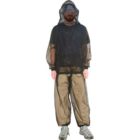 Combinaison Anti-Moustiques, Veste+Pantalon Capuche, M (1/5)