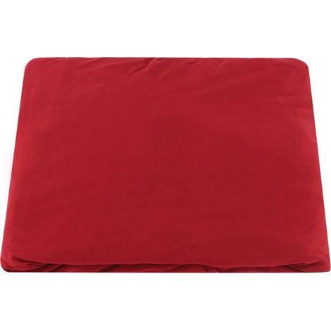 Housse de canapé d'angle en Polyester 3 + 2 places, housse de protection en forme de L pour meubles de maison (rouge vin) (1/5)