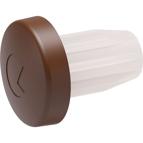 Butée à percer transparente - Dia/8.8 - dia perçage 5 épaisseur 2.5 mm - Boite de 100 pce -