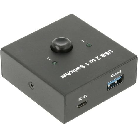 Selettore hub Usb 3.0 2porte Nimo Actvh261