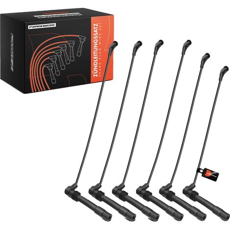 Kit cavi di accensione, Lunghezza 1: 520 mm, Lunghezza 2: 540 mm, Lunghezza 3: 580 mm, Numero di fili: 6, Codice ricambio OEM: 078905113 (1/5)