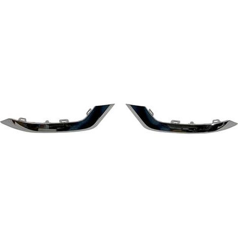 Moulure chromées arrière kit Renault Captur 2 depuis 2019