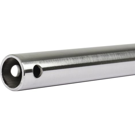 Ceiling fan extension rod Aerodynamix Brushed Chrome