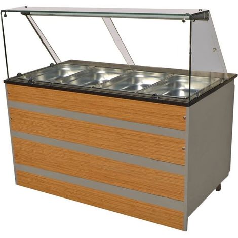 Buffet chaud pour 4 x GN 1/1 - Combisteel