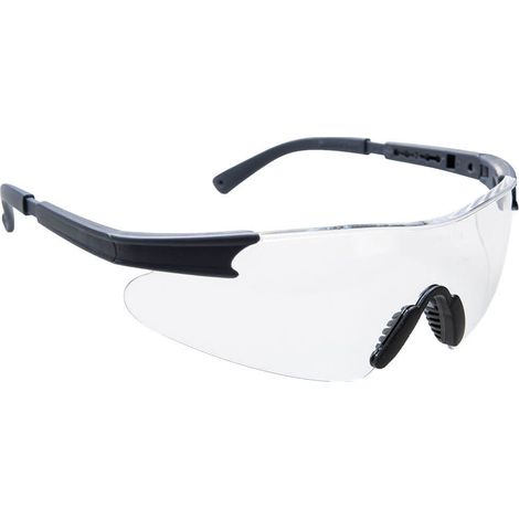 Gebogene Brille Farbe: Transparent Größe - Portwest
