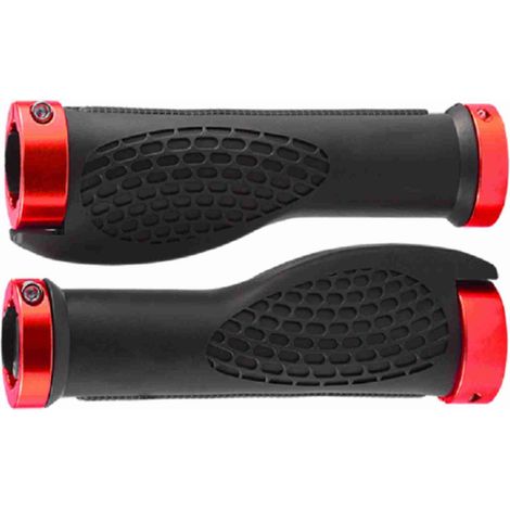Paar ergonomische, weiche und komfortable Lenkergriffe aus Gummi für Mountainbikes und Falträder (1/5)