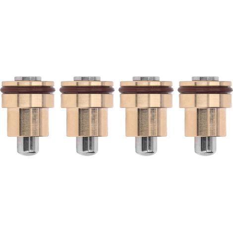 Ensemble de 4 poignées de commande de vannes hydrauliques avec joystick et bouton-poussoir pour pelle hydraulique Hyundai R 5 (1/5)