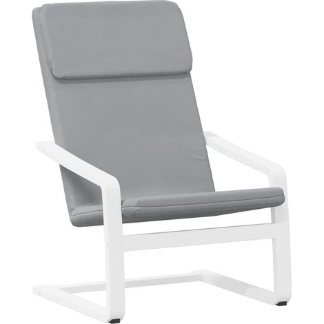 Maison Exclusive - Relaxsessel Hellgrau Stoff (1/5)