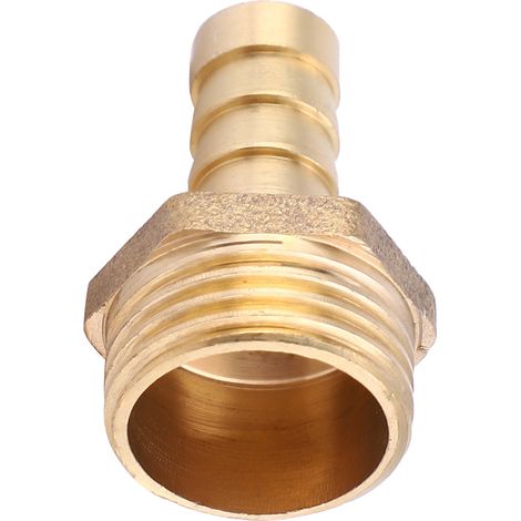 5 raccords de tuyau de 10 mm, filetage mâle, adaptateur à visser en laiton BSP (3/4") (1/5)
