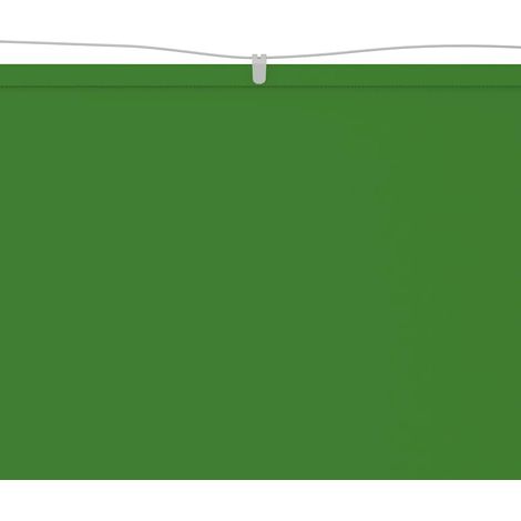 Auvent Marquise vertical, Store Banne pour Jardin Balcon Terrasse, Vert clair 60x600 cm Tissu oxford OIB8723E (1/4)