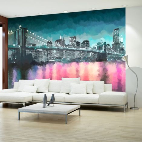 Papier Peint "Painted New York" 280 x 400 cm (1/2)