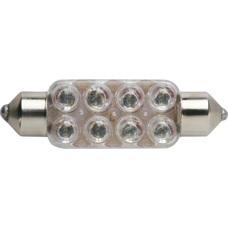 1 Ampoule Navette LED Ultra-Brilliant - 13x36mm - Bleu (1/2)