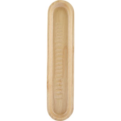 Elegante Sushi-Platte aus Holz für Desserts und Snacks, ideal für Restaurants oder den privaten Gebrauch, Maße 27 x 6 x 2 cm