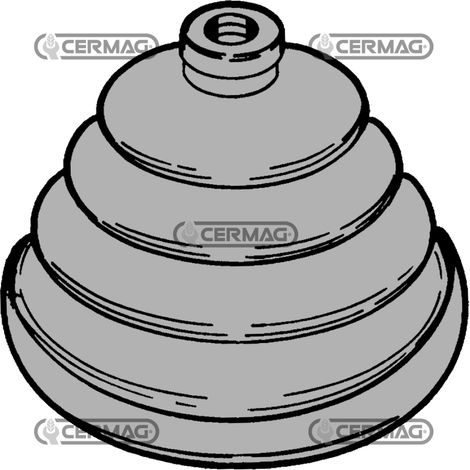 Cuffia per leva cambio diametro foro piccolo 14 mm 60762