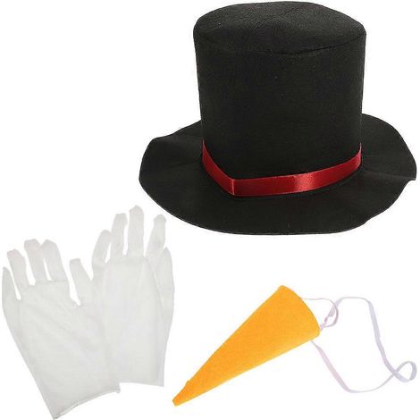 Christmas Snowman Decoration Snowman Prop Set for Decoration 1Set (1/5)