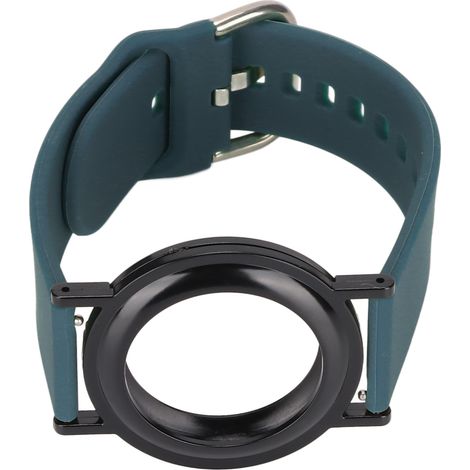 Bracelet de montre pour iOS avec localisateur, bracelet multifonctionnel en silicone anti-rayures pour tout-petits, enfants et personnes âgées, bleu foncé. Convient aux bébés, aux enfants et aux senio