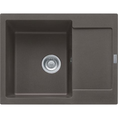 Franke Einbauspüle Maris MRG 611-62 Fragranit+ Schiefergrau Excenterbedienung (Druckknopf)