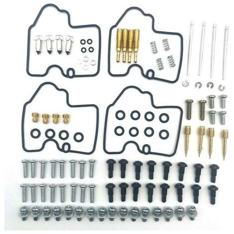 4-teiliger Vergaser-Reparatursatz, Vergaser-Reparaturset kompatibel mit Yamaha YZF R6 600 1999-2002 (1/5)