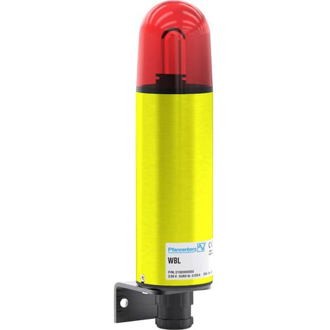 [NEUWERTIG] B-Ware Pfannenberg Blitzleuchte Signalgeber Warn Wbs 24 Dc Rd 21003805000 Rot 24 V Dc