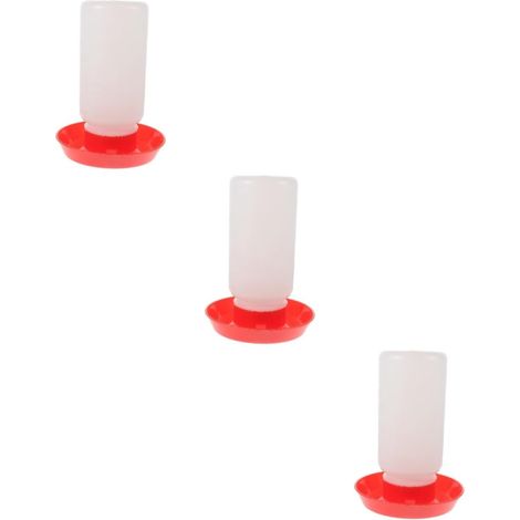 3pièces Abreuvoir Automatique Et Nourrisseur Multifonction pour Volaille Dispositif De Nourriture pour Poussins Et Canards Capacité Facile à Installer Nettoyer (1/5)