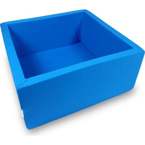 Piscina seca 90x90x40cm azul sin bolas