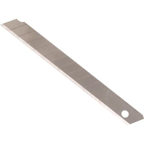 Stanley Replacement Break-Off Blades 9mm, Pack of 100, with 12 Break Points, Suitable for L85xB9xS0.43mm Tools, Includes 10 Dispenser Units (1/4)