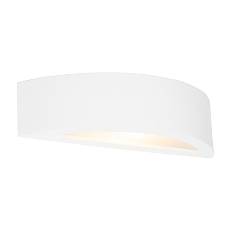Country Wall Lamp Plaster White - Aurel Novo
