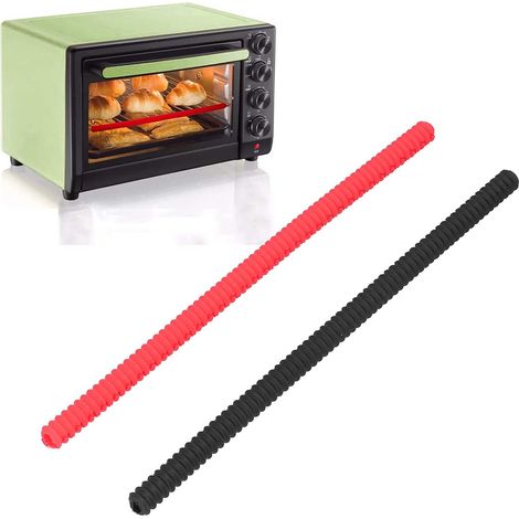 Lot de 4 Protections de Grille, Silicone Résistant Chaleur, Bord Anti-brûlure, Accessoire Cuisine (1/5)