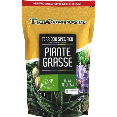 TERRICCIO PER PIANTE GRASSE 1,5L IN BUSTA