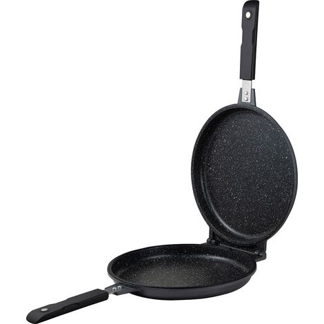 Poêle Double Ronde 26 X 6 Cm Alu Ind Forgé Polaris Sg-6484 San Ignacio (1/2)