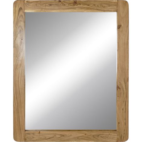 Acacia Mirror 80x3x100 Natural Acacia Multicolor Color Material Family Spiegel Details (1/3)