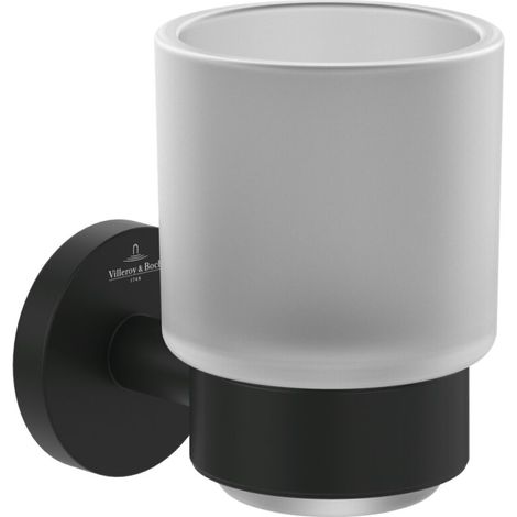 Éléments de support en verre VB - Tender 74x100x96mm Noir mat