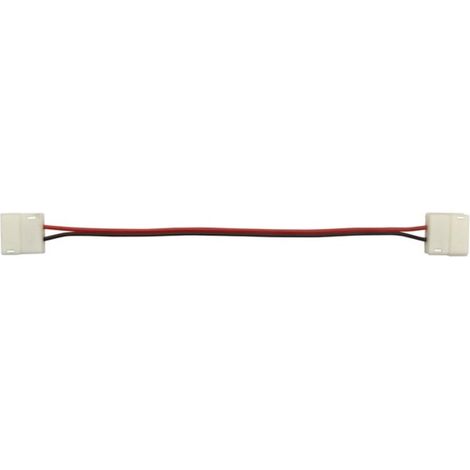 CÂBLE AVEC CONNECTEURS PUSH POUR BANDE À LED FLEXIBLE - 8 MM - 1 COULEUR VELLEMAN LCON26 (1/3)