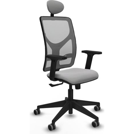 Sedia da ufficio piqueras y crespo Motilla grigio chiaro mesh ergonomica (1/2)