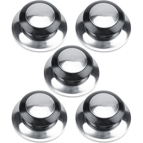 5pcs Poignée Bouton Remplacement Pour Marmite Couvercle Casserole Pot Cuisine HB040 -SHO (1/4)