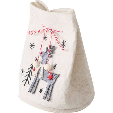 Geschenktasche aus stabilem Material JOY, H. 14,5 cm
