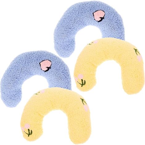 U-Shaped Cervical Pillow for Cats, Neck Support, Set of 4 (1/5)