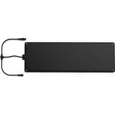 COSTWAY Tappetino Riscaldato per Scioglimento della Neve, Tappetino Riscaldato per Esterni, Rimozione della Neve con velocità 5 cm/h, Gomma Antiscivolo e Impermeabile, 25,4x76,2 cm (Senza Cavo)