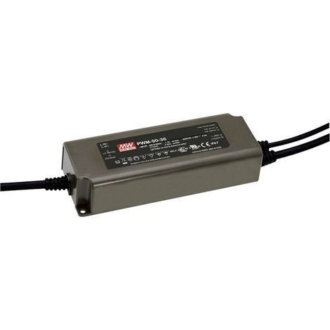 [GEBRAUCHT] B-Ware Mean Well LED-Trafo Konstantspannung PWM-90-12 90W 12V DC dimmbar IP67 1 St. (1/2)