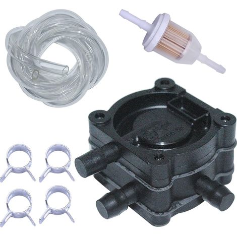 Kit de pompe à carburant avec filtre, ligne et clip pour Tecumseh 35787A HM80 OH120 OH140 OH160 OH180 , pompe à carburant. Filtre à carburant , tuyau de carburant , clip (1/5)