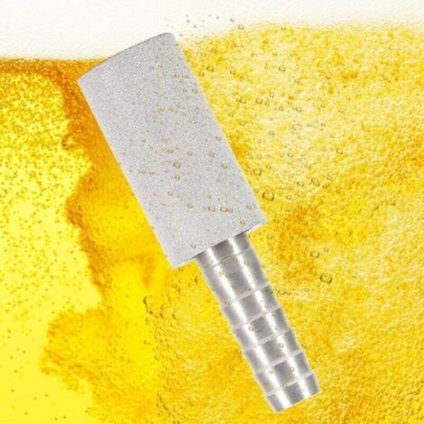 Pierre de diffusion en acier inoxydable pour carbonatation de la bière, accessoire bar professionnel (0,5 micron) (1/4)