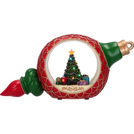 Pendaglio decorativo con albero e con luci Led multicolor per albero di Natale (1/3)
